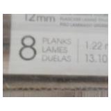 8 Ctns Uniboard Laminate Flooring a...