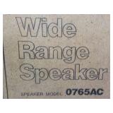 Set of 2 Wide Range Speakers 0765AC...