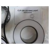 Clip on LED Ring Light...