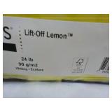 500 Sheets 8.5 x 11" Lemon Copy Pap...
