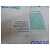 Case of 2500 Guest Checks...