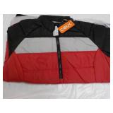 Cutter and Buc Zip Front Black/Red ...