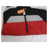 Cutter and Buc Zip Front Black/Red ...