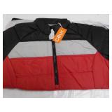 Cutter and Buc Zip Front Black/Red ...