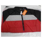 Cutter and Buc Zip Front Black/Red ...