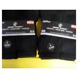12 pair Black Wear Proof Athletic S...