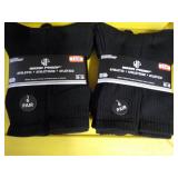 12 pair Black Wear Proof Athletic S...