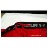 2 Under Armor XXL Mens Red Shorts MSRP $60