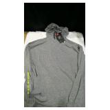 2 Under Armor Womens Sm Hoodie Light Grey MSRP $80