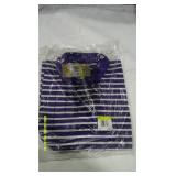 2 Nike Mens Blue Striped Golf Shirt Small MSRP $110