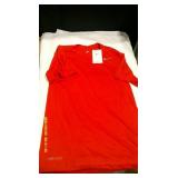 4 Nike Mens Orange Training Shirt Small MSRP $100