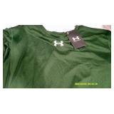 4 Under Armor Mens Green Locker Tee Medium MSRP $100