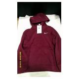 2 Nikes Youth Boys Deep Maroon Small Training Hoodies MSRP $80