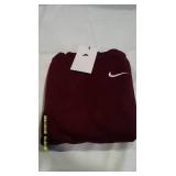 2 Nikes Youth Boys Deep Maroon Small Training Hoodies MSRP $80