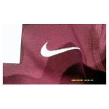 2 Nikes Youth Boys Deep Maroon Small Training Hoodies MSRP $80