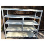New Age Industrial, Aluminum, Heavy Duty Fully Welded, T-Bar Shelves, 60"W X 24"D X 60"H