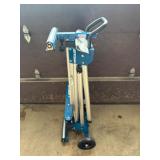 New - HERCULES 550 lb. Universal Aluminum Mobile Folding Miter Saw Stand HA71