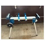 New - HERCULES 550 lb. Universal Aluminum Mobile Folding Miter Saw Stand HA71