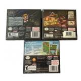 New (Sealed) Nintendo DS Game Lot - Ratatouille Food Frenzy, Barn Yard Blast, and Playground