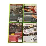 XBOX 360 Console, XBOX 360 Wireless Network Adapter, Controller (Untested), and Games - Soldier of Fortune Payback, Marvel Ultimate Alliance, Burnout Paradise, Forza 2 Motorsport, and Guitar Hero III