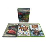 RARE XBOX 360 ESA Foundation Holiday Game Bundle - Cars/Open Season/Fuzion Frenzy 2