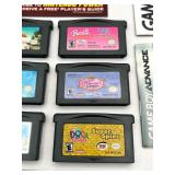 Nintendo Game Boy Advance Game Lot - Madagascar, Dora the Explorer, Finding Nemo, and More!