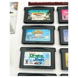 Nintendo Game Boy Advance Game Lot - Madagascar, Dora the Explorer, Finding Nemo, and More!