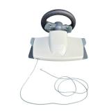 Microsoft XBOX 360 Wireless Racing Wheel #WRW02, Clamp Mount, and Pedals