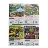 New (Sealed) Nintendo Wii Game Lot - Madagascar 2, Up, Chicken Shoot, and Wonder World Amusement Park