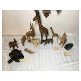 Hand Carved Wooden figurines