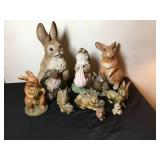 Bunny Figurine Lot
