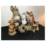 Bunny Figurine Lot