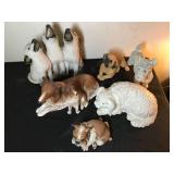 Dog Statue lot