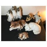 Dog Statue lot