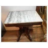 Marble and Wood Table
