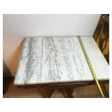 Marble and Wood Table