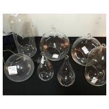 Glass Terrarium Lot