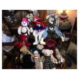 Assorted Antique/Vintage Stuffed Animals