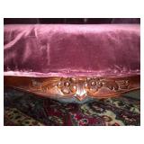 Victorian Velvet Chair