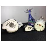 Cat Ceramic Statues and Décor