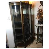 Glass + Wood Curio Cabinet