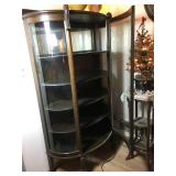 Glass + Wood Curio Cabinet