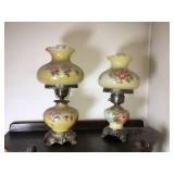 Vintage Hurricane Lamps