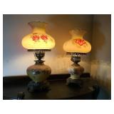 Vintage Hurricane Lamps
