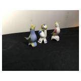 Antique Pie Ceramic Birds