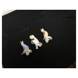 Antique Pie Ceramic Birds