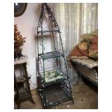 Vintage Wrought Iron Plant Stand
