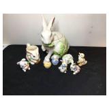 Antique Bunny theme lot