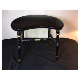 Antique Black Wooden Stool