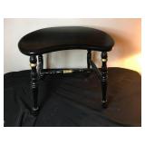 Antique Black Wooden Stool